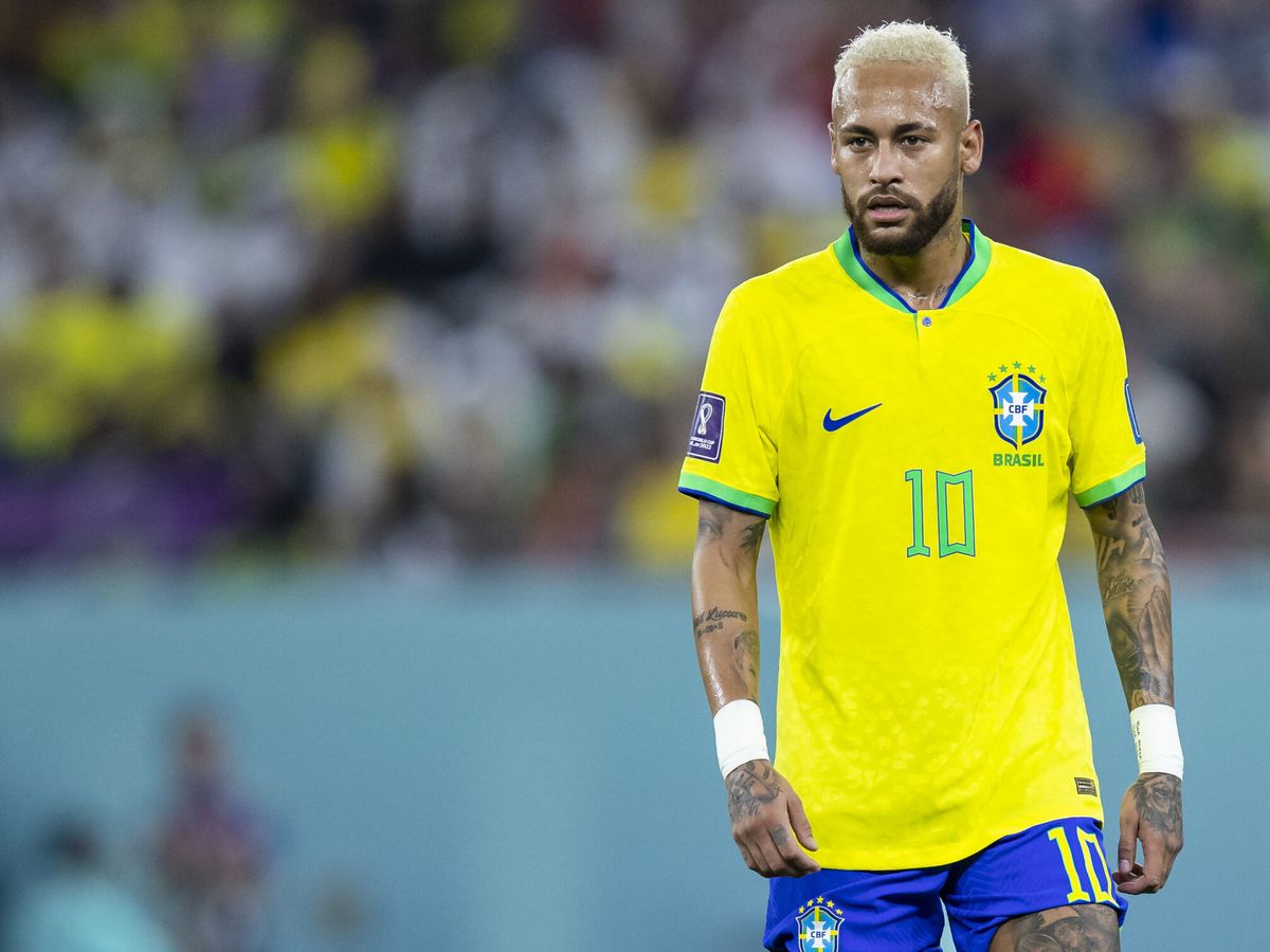 Foto: Neymar, durante un partido con la selección brasileña (Tom Weller/DPA).