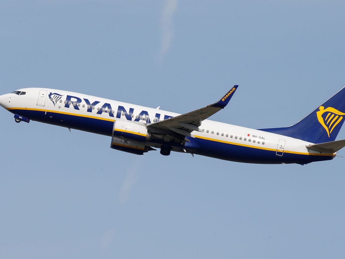Foto: Avión de Ryanair. (Reuters)