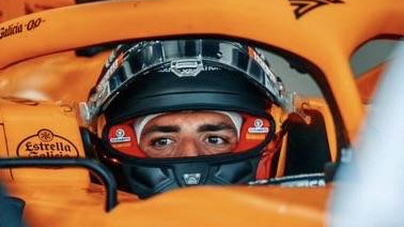 Carlos Sainz pone el dedo en la llaga de la F1: mantendrá todo el año su casco del covid