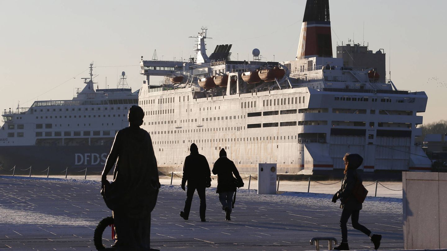 Cruceros atracados en el puerto de Oslo, en diciembre de 2012. (Reuters)