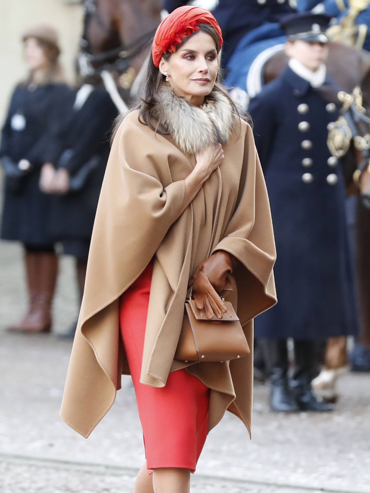La reina Letizia, en Estocolmo. (Gtres)
