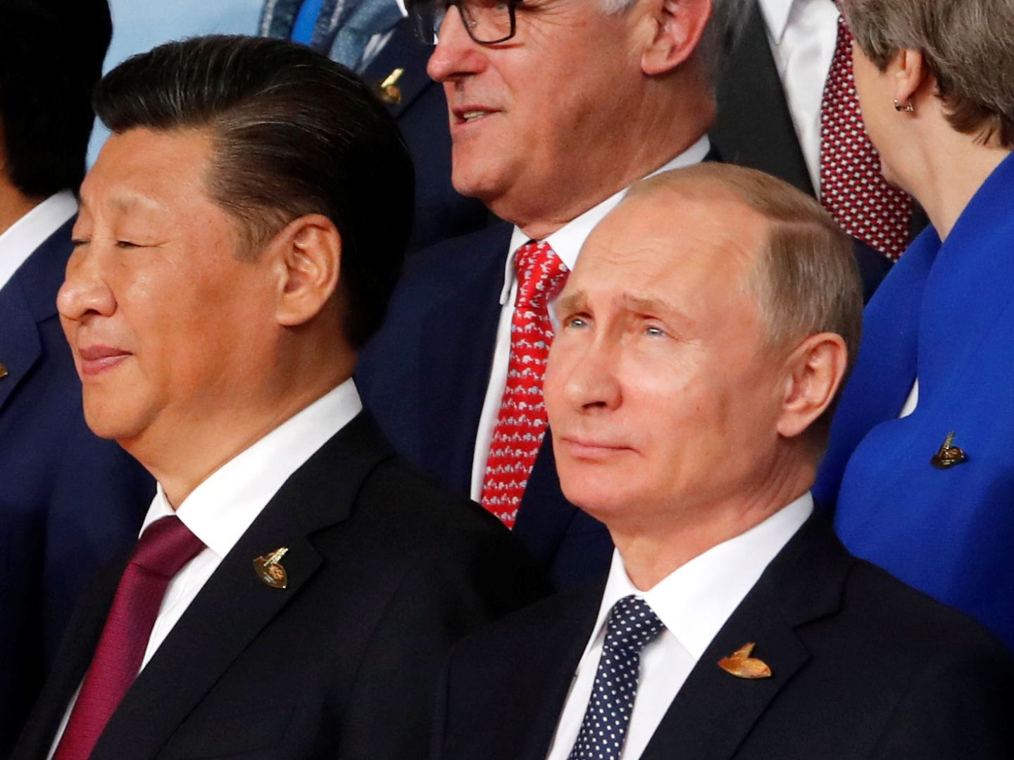 Los presidentes de China y Rusia, Xi Jinping y Vladimir Putin. (Reuters)