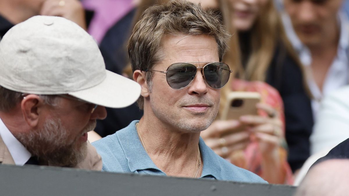 Brad Pitt se vuelve viral en Wimbledon: memes, patatitas y Jordi Hurtado