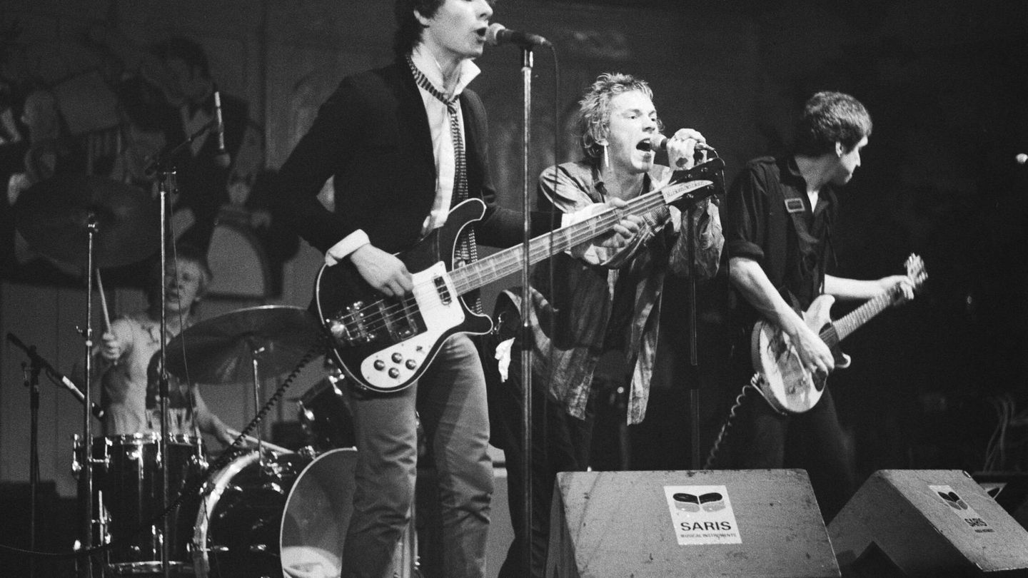 Los Sex Pistols a finales de los 70.