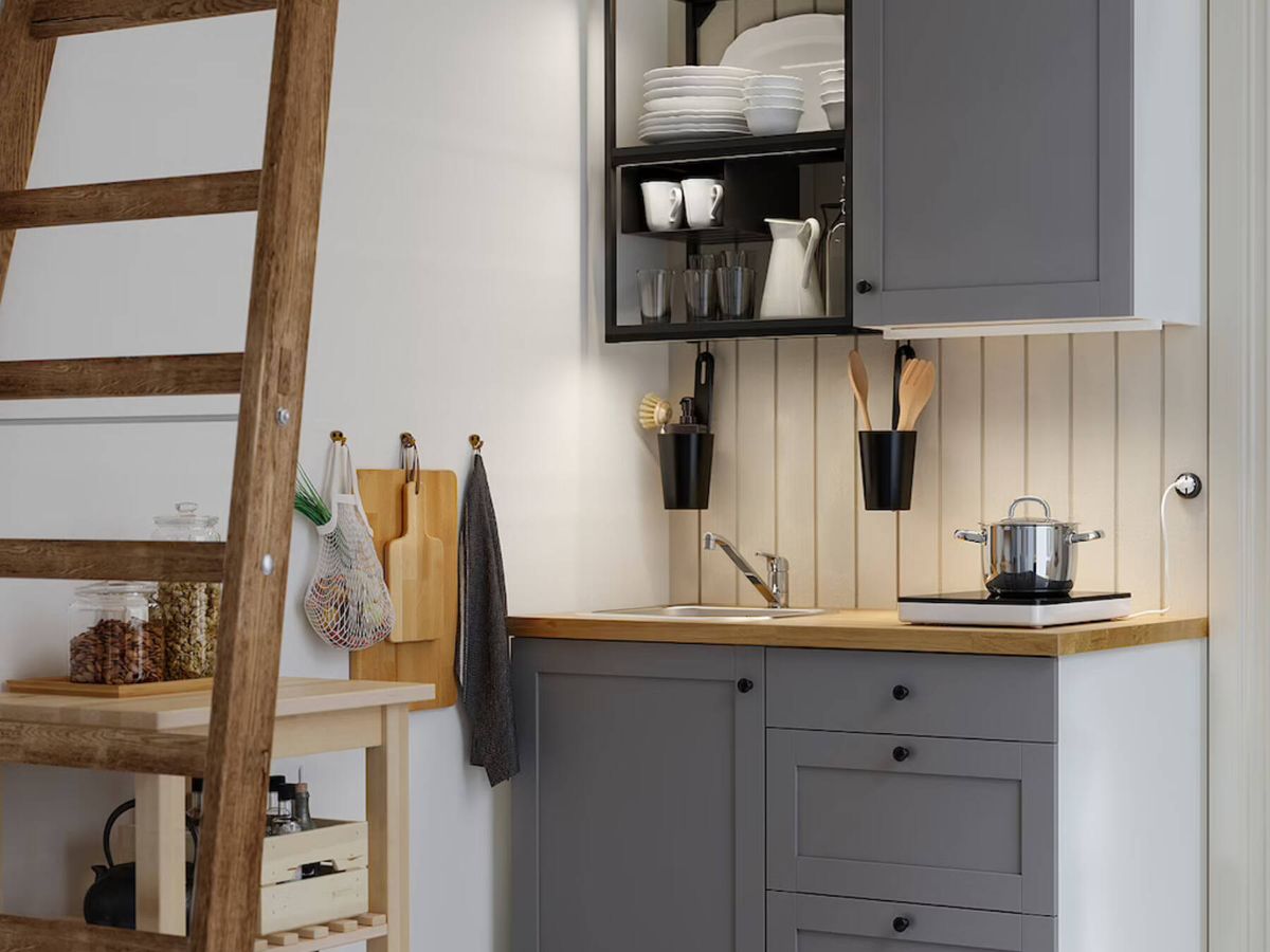 Foto: Soluciones de Ikea y Shein Home para cocinas pequeñas. (Cortesía/Ikea)
