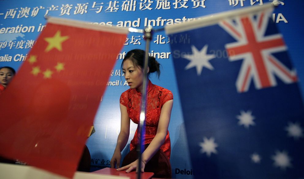 Seminario de cooperación bilateral entre China y Australia celebrado en Pekín (Reuters).