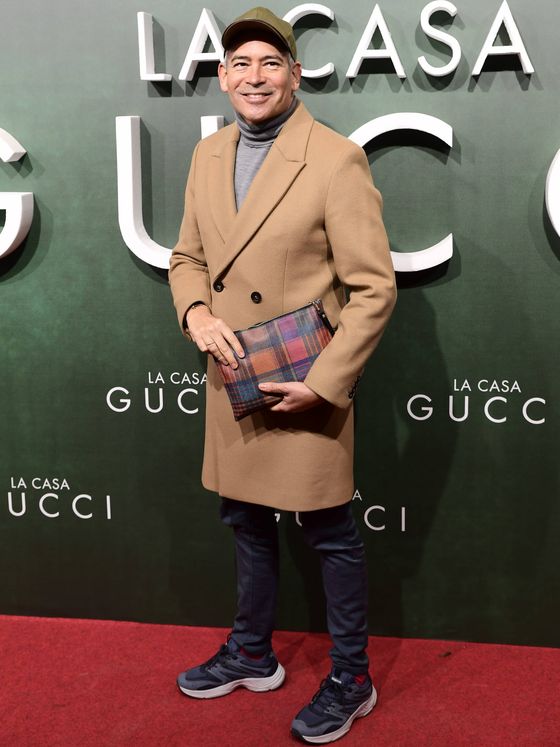 Boris Izaguirre, en el estreno de 'La casa Gucci'. (Jose Gegundez)