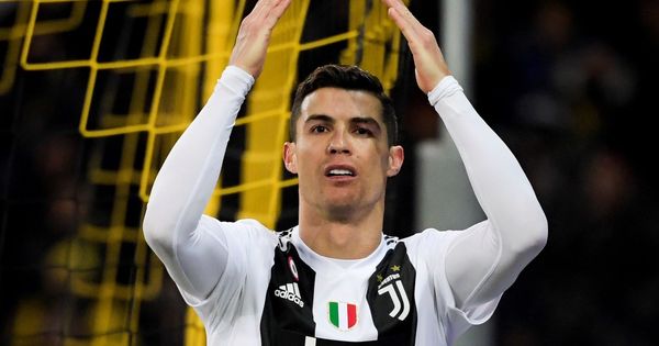 Foto: Cristiano Ronaldo en un partido de la Juventus. (Efe)