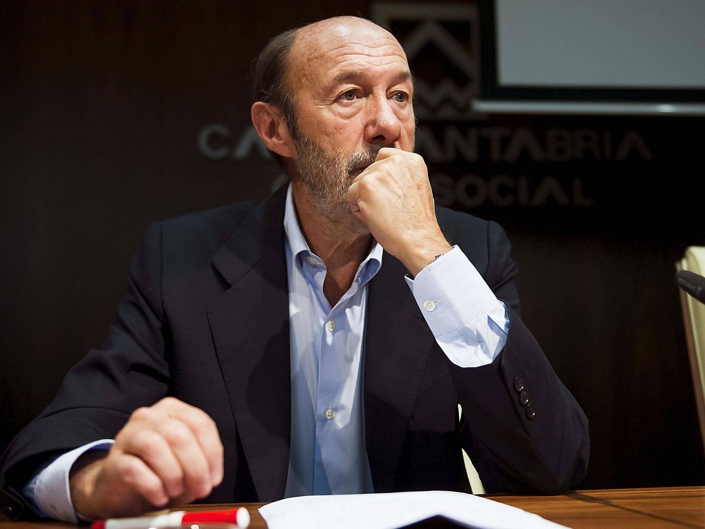 El exsecretario general del PSOE Alfredo Pérez Rubalcaba. (EFE)