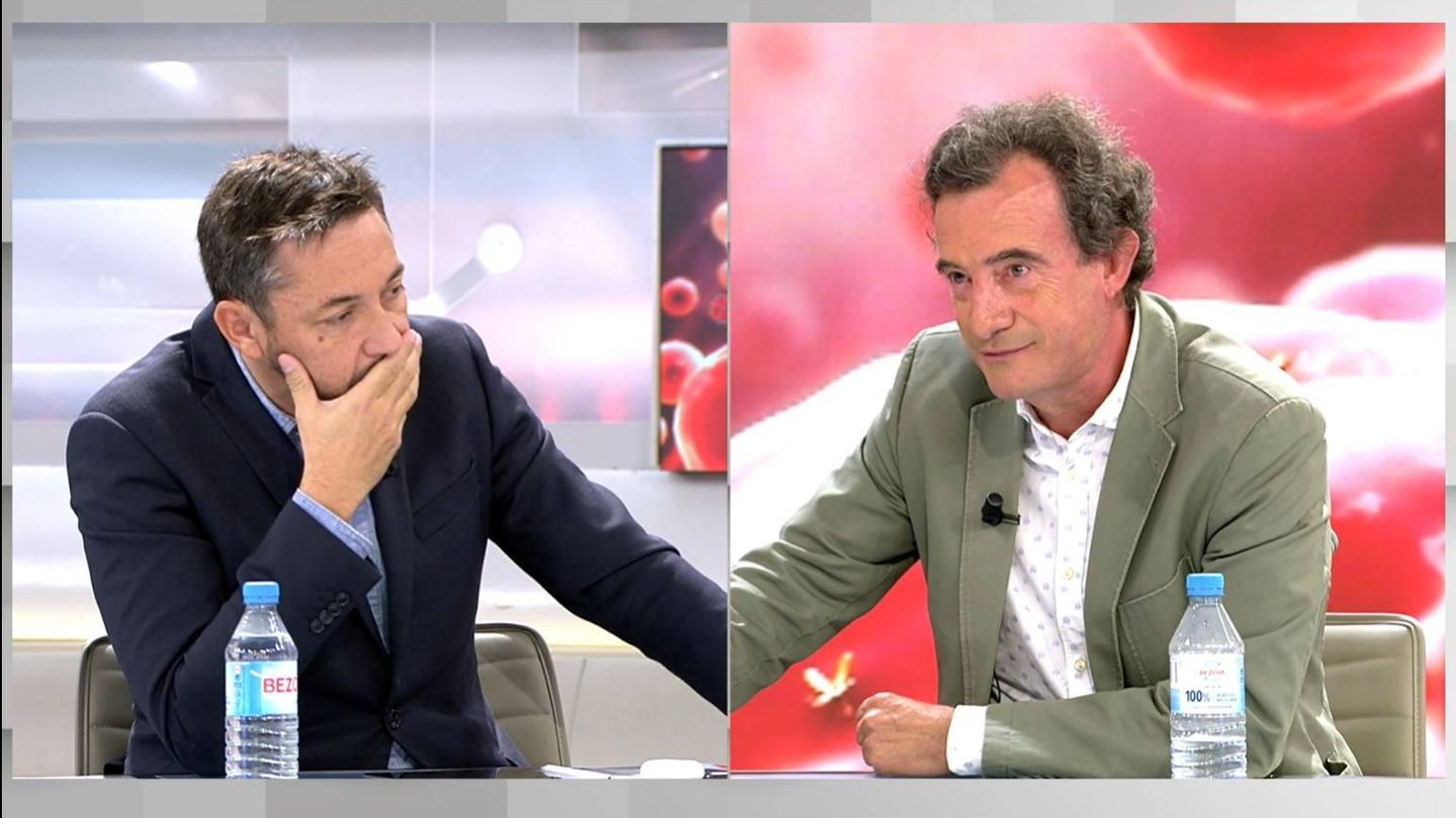Javier Ruiz y Javier Gallego, en 'Ya es mediodía'. (Mediaset)