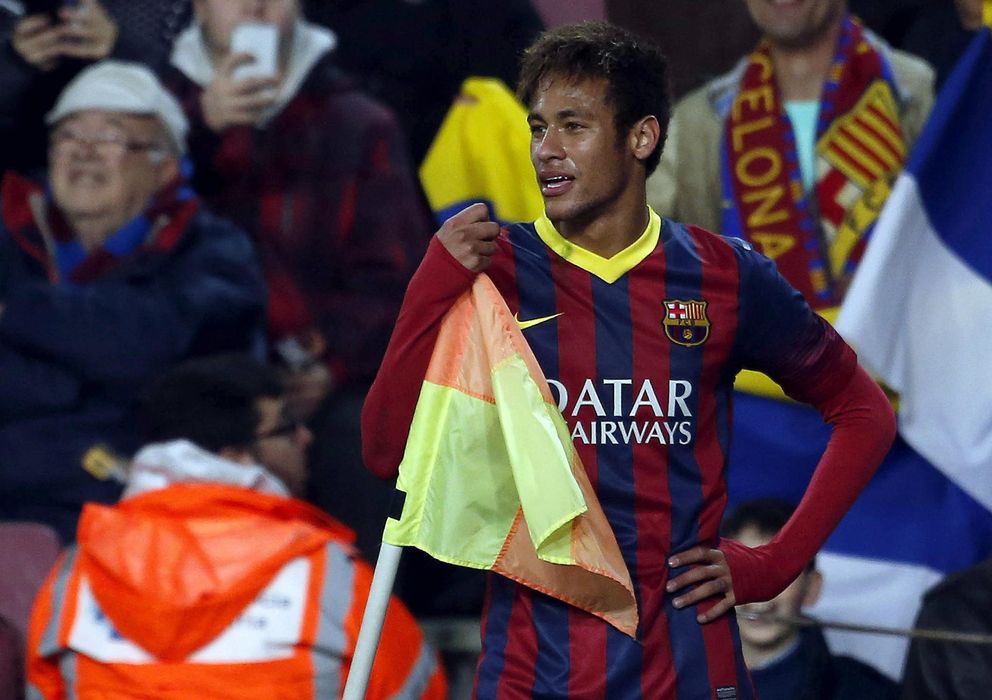 Foto: El delantero brasileño del FC Barcelona Neymar Jr. (EFE)
