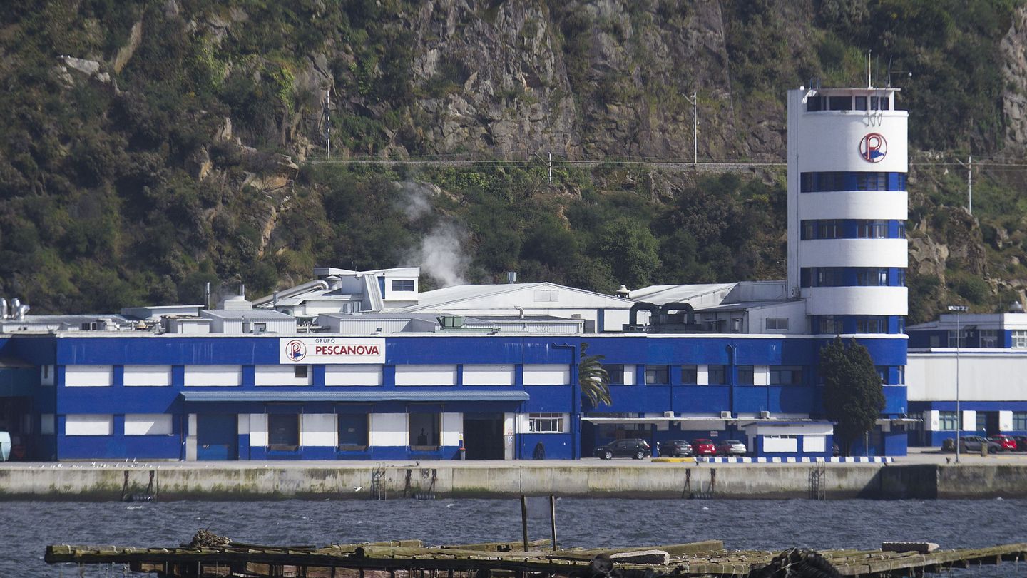Factoría de Pescanova en la Ría de Vigo. (Efe)