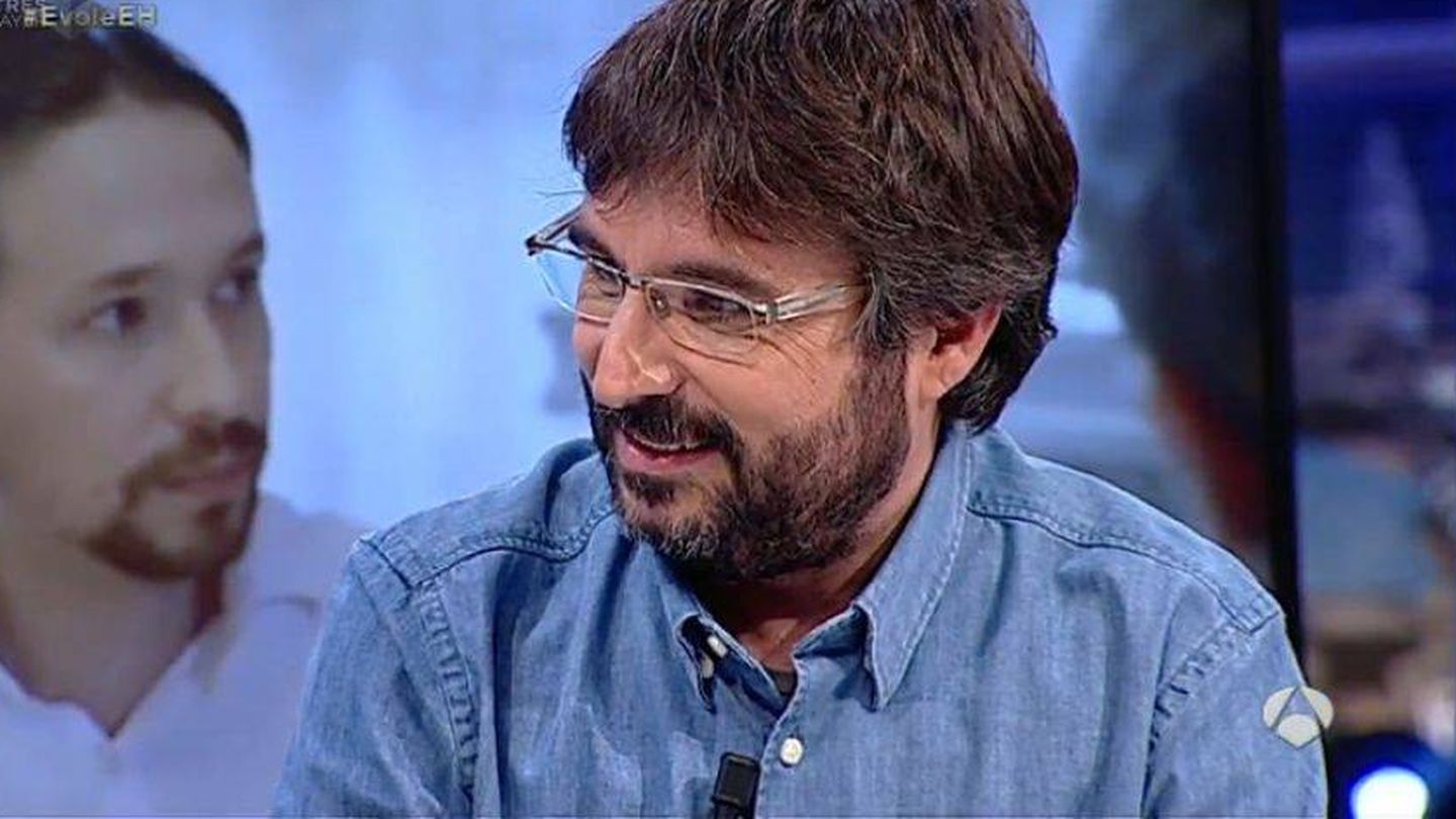 Jordi Évole hablando sobre Pablo Iglesias, en 'El hormiguero'. (Antena 3).