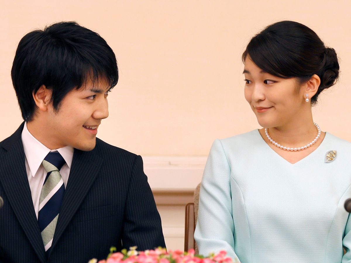 Foto: La princesa Mako y su prometido, en una imagen de archivo. (Reuters)