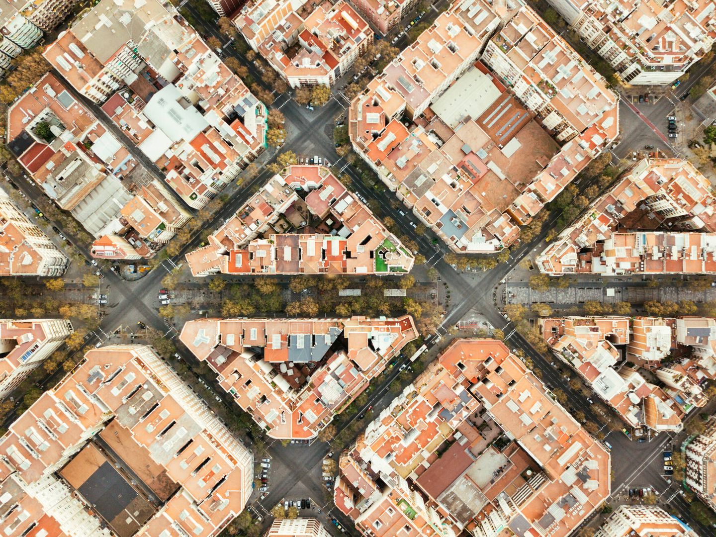 Barrio de Eixample en Barcelona (Fuente: iStock)