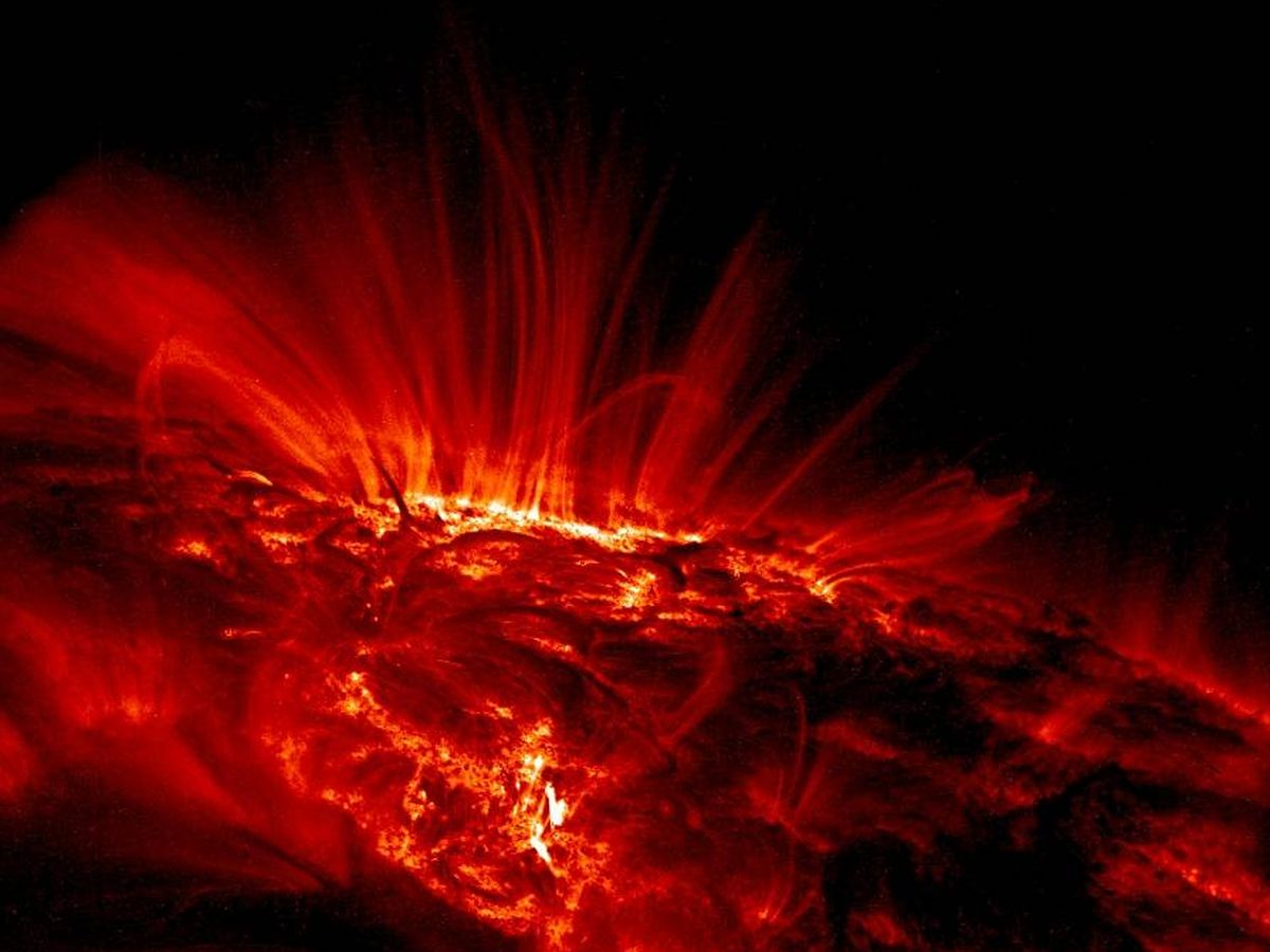 Foto: Las manchas solares son regiones del Sol con temperatura más baja que las de alrededor 
