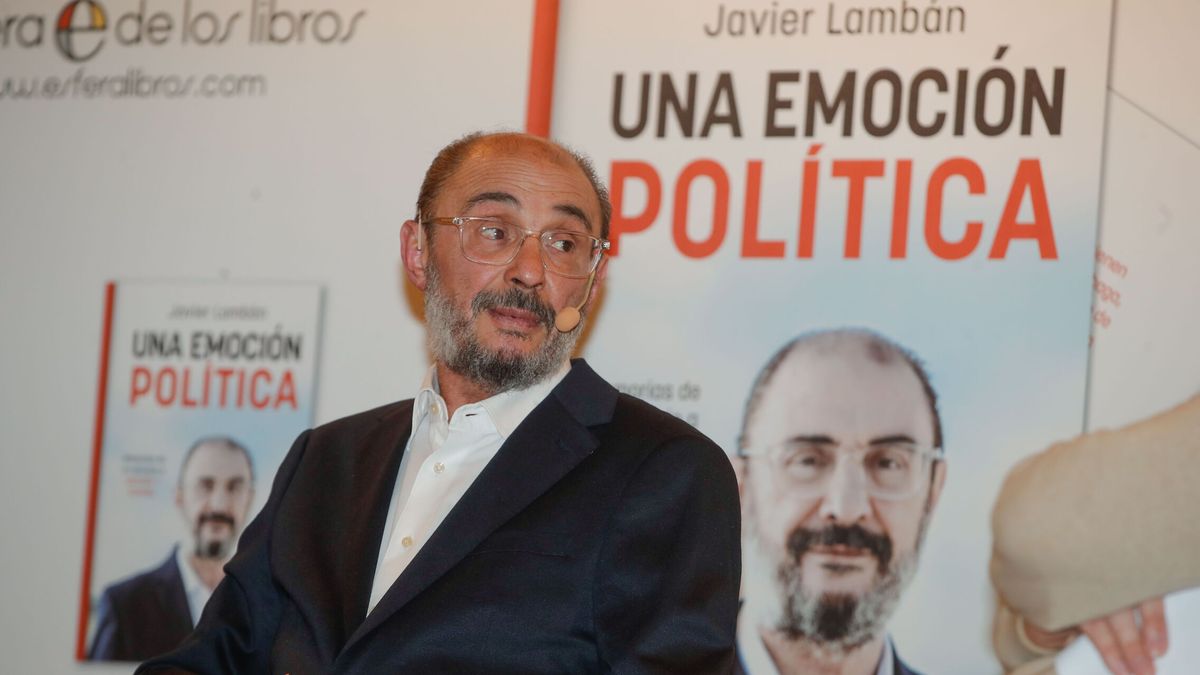 Lambán: "Mis memorias no son un alegato contra Sánchez, pero me subleva que España pueda ser un país fallido"