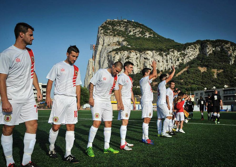 Foto: La selección de Gibraltar debutará hoy como federación miembro de la UEFA (FOTO: Federación de Gibraltar).