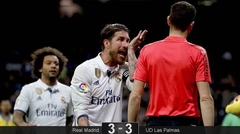 Al Real Madrid y a Bale se les va la cabeza, pero salva un punto que tenía perdido