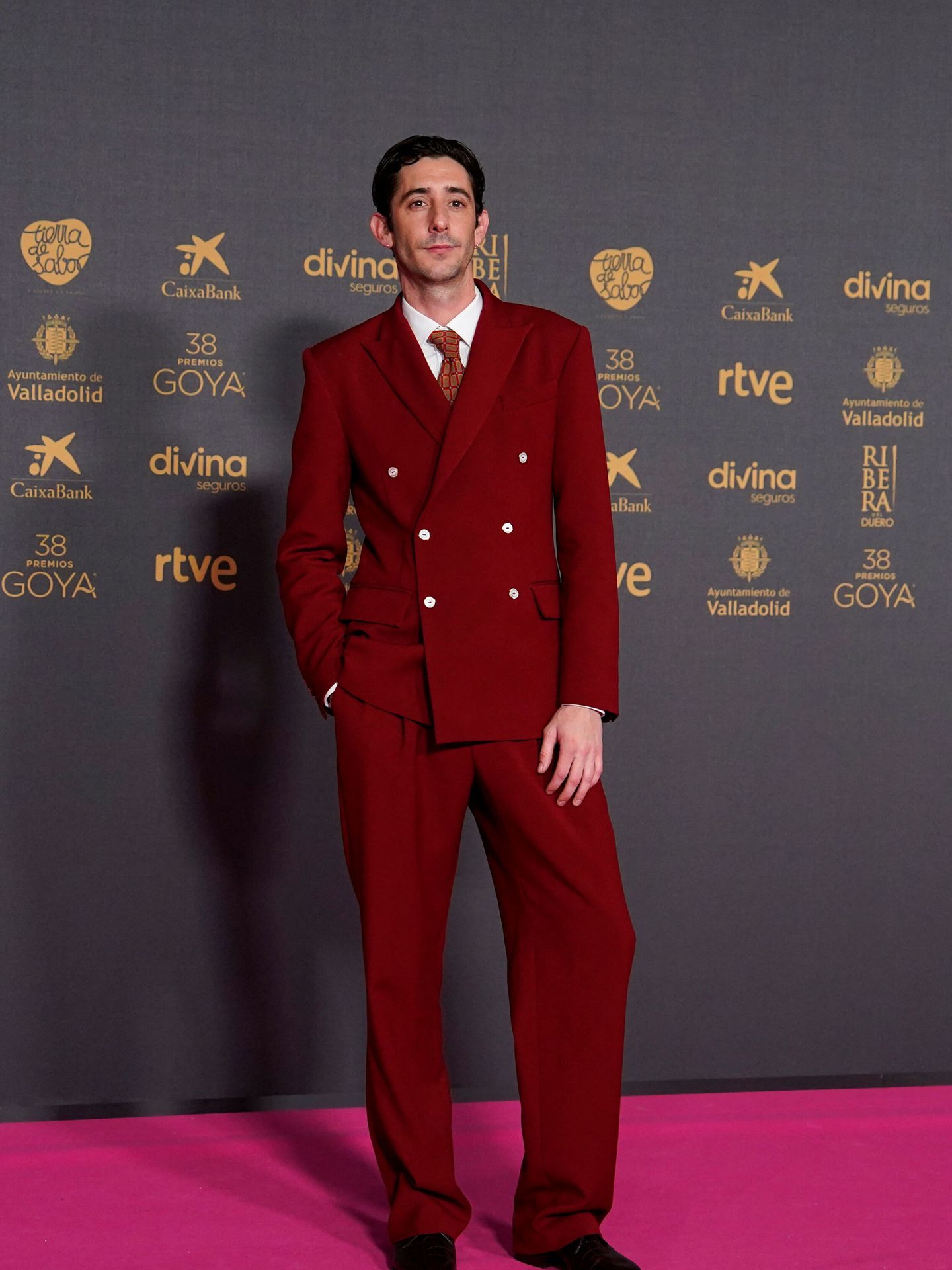 Enric Auquer attends the Spanish Film Academy's Goya Awards ceremony in Valladolid, Spain, February 10, 2024. REUTERS Ana Beltran