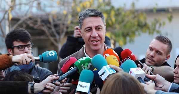 Foto: El cabeza de lista a la presidencia de la Generalitat por el PPC, Xavier García Albiol. (EFE)