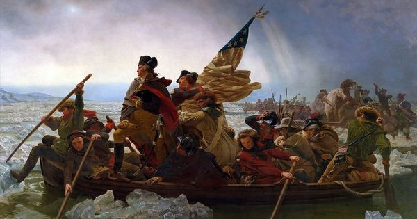 Foto: 'Washington cruzando el Delaware'  de Emmanuel Leutze (1851). (Metropolitan Museum of Art)