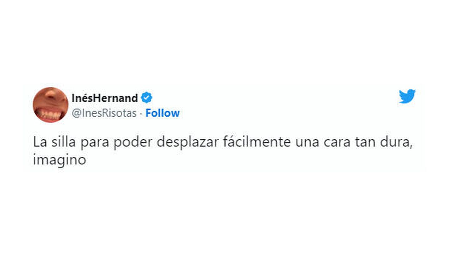 Tuit de la creadora de contenido, presentadora y activista feminista Inés Hernand. (Twitter)