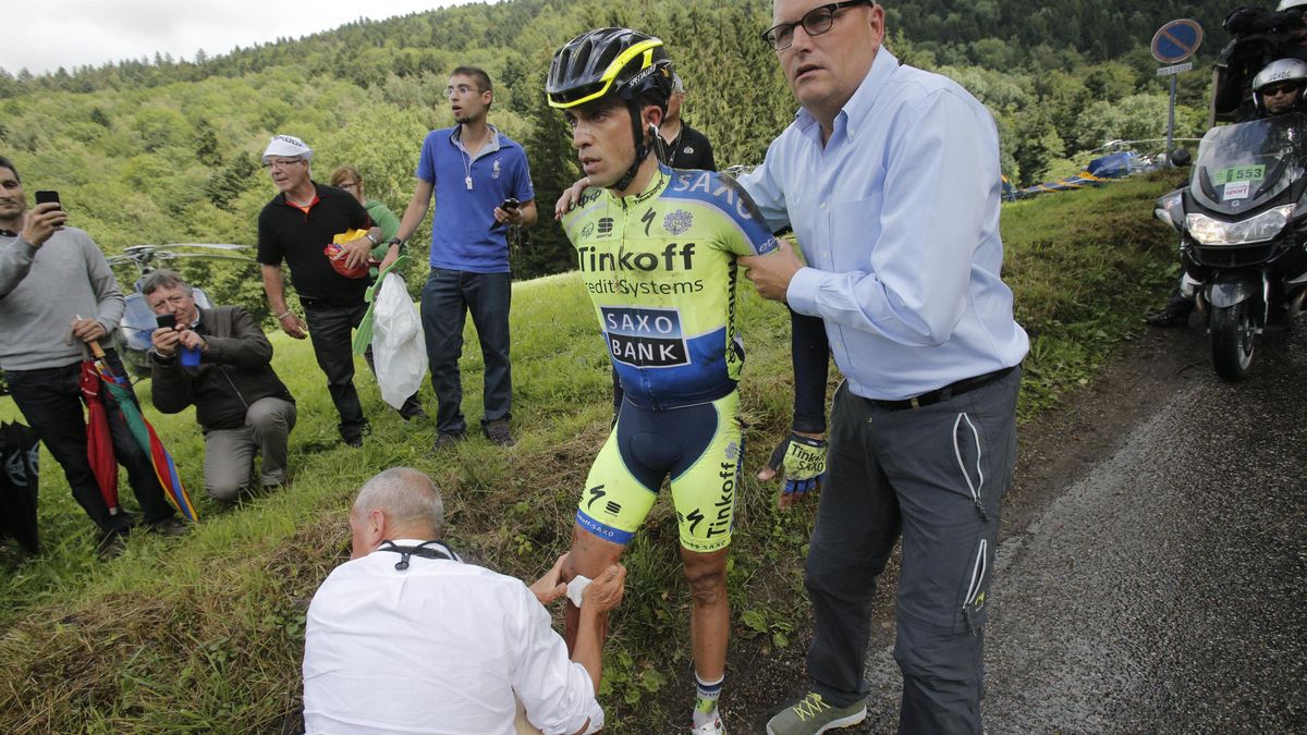 Contador y el Tour, un 'romance perfecto' que se convirtió en un camino de espinas