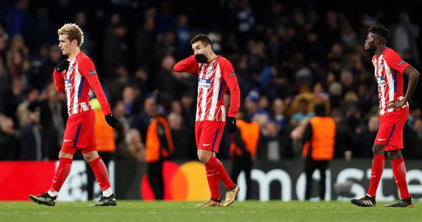 Foto: El Atlético de Madrid, eliminado de la Champions League. (Atresmedia)