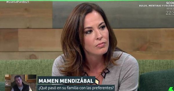 Foto: Mamen Mendizábal, en el programa de Cristina Pardo. (Atresmedia).