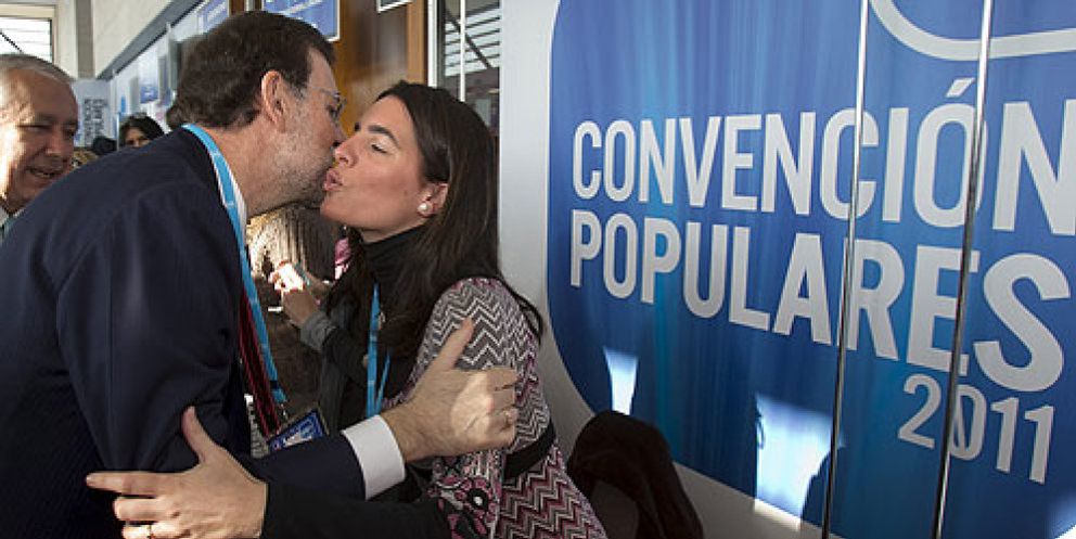 Foto: Rajoy ve la Moncloa más cerca: “Soplan vientos de cambio por necesidad nacional”