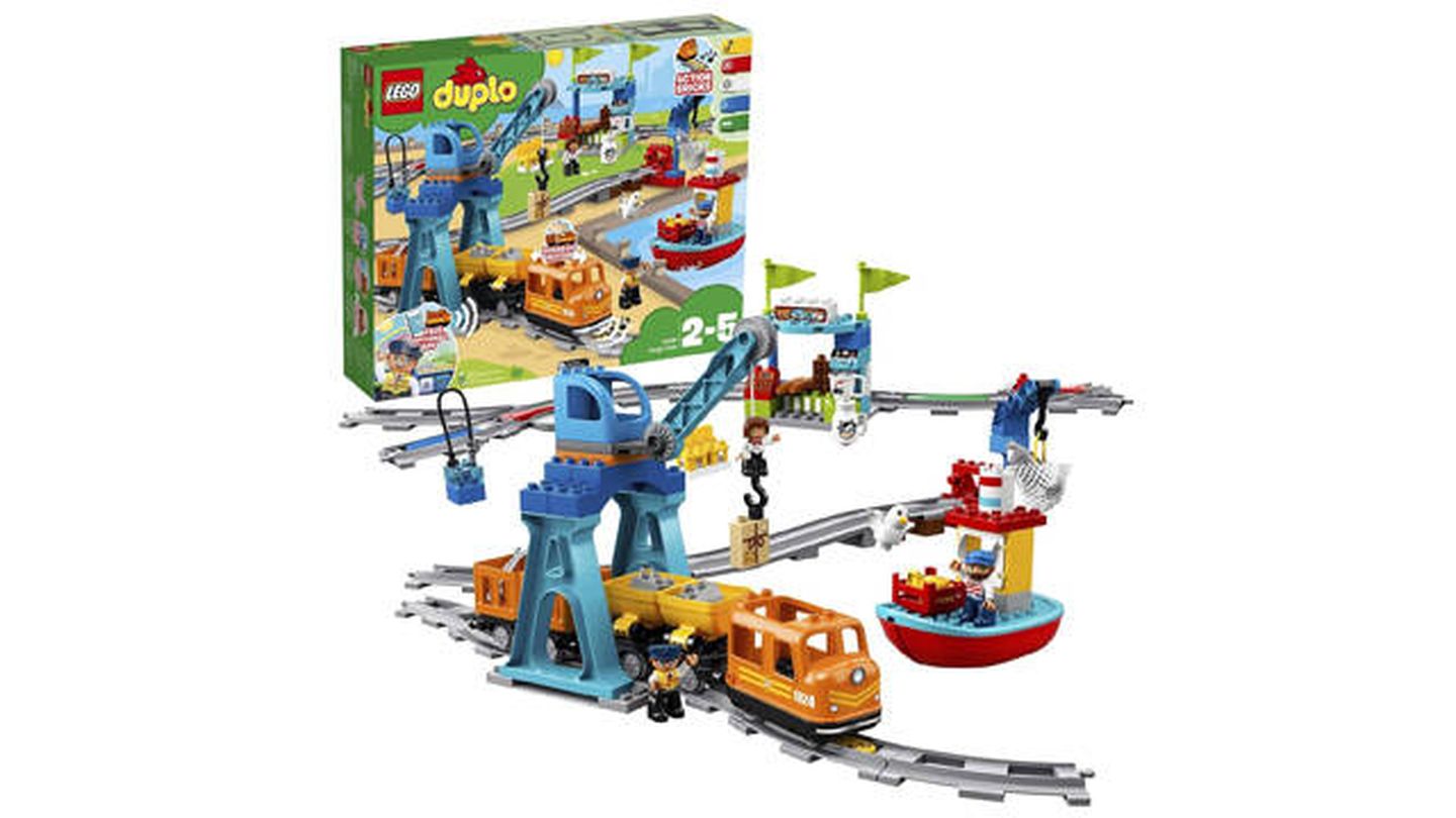 LEGO Duplo Town tren de mercancías