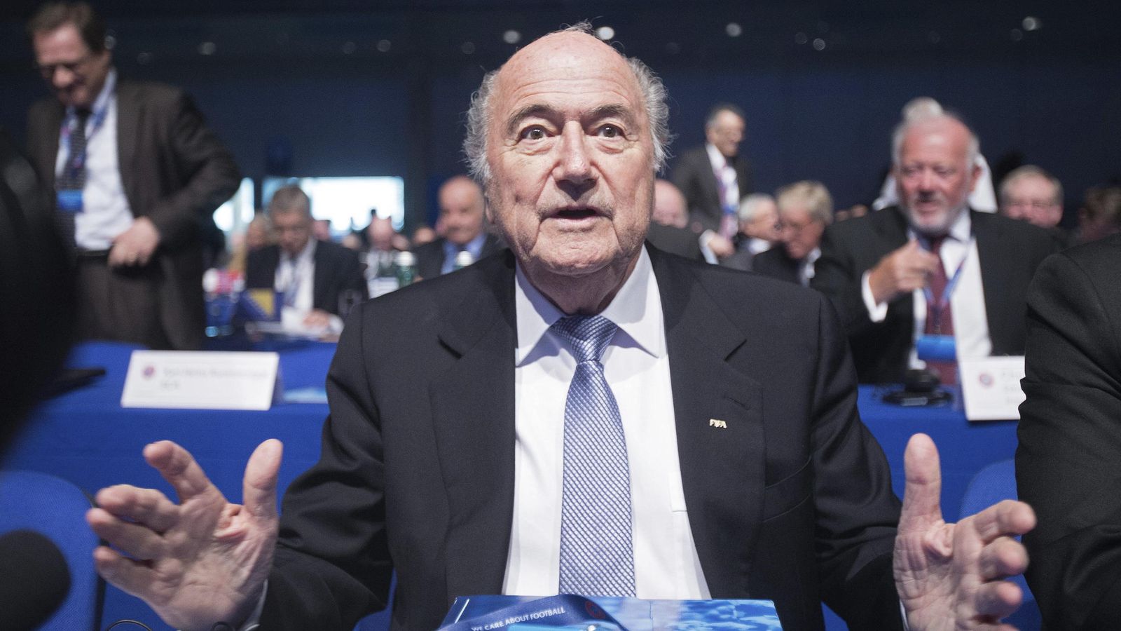 Foto: Joseph Blatter, presidente de la FIFA (Efe)
