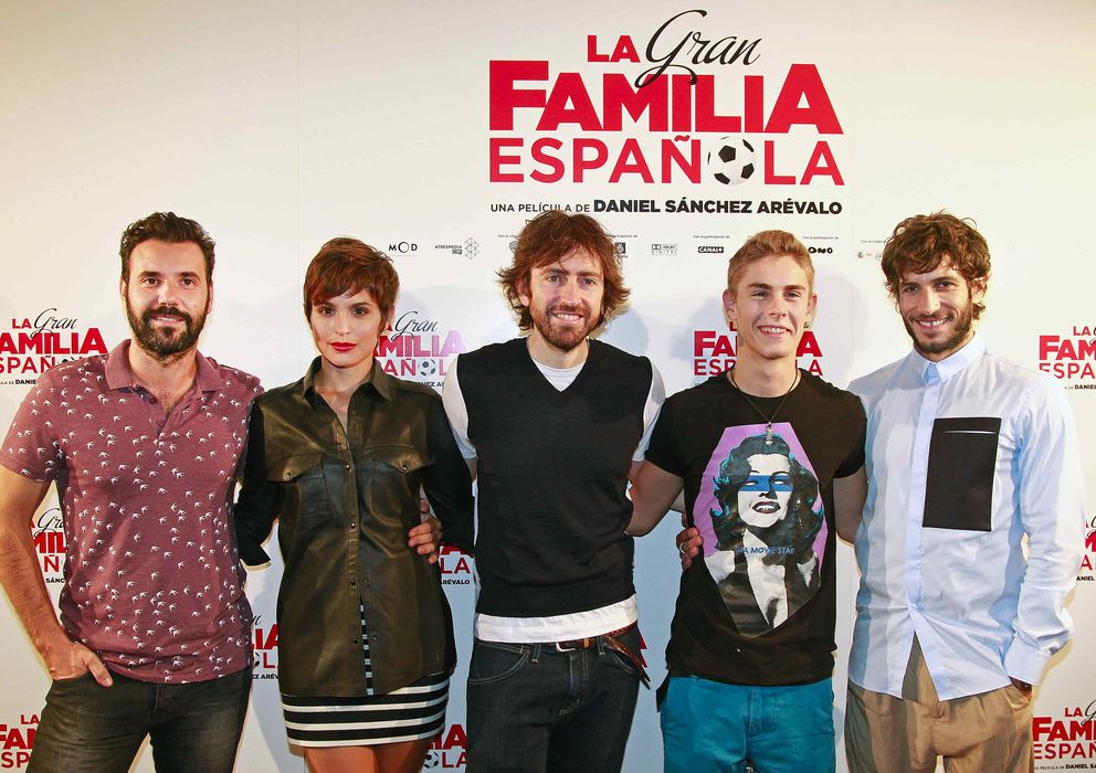 Foto: Presentación de 'La gran familia española'