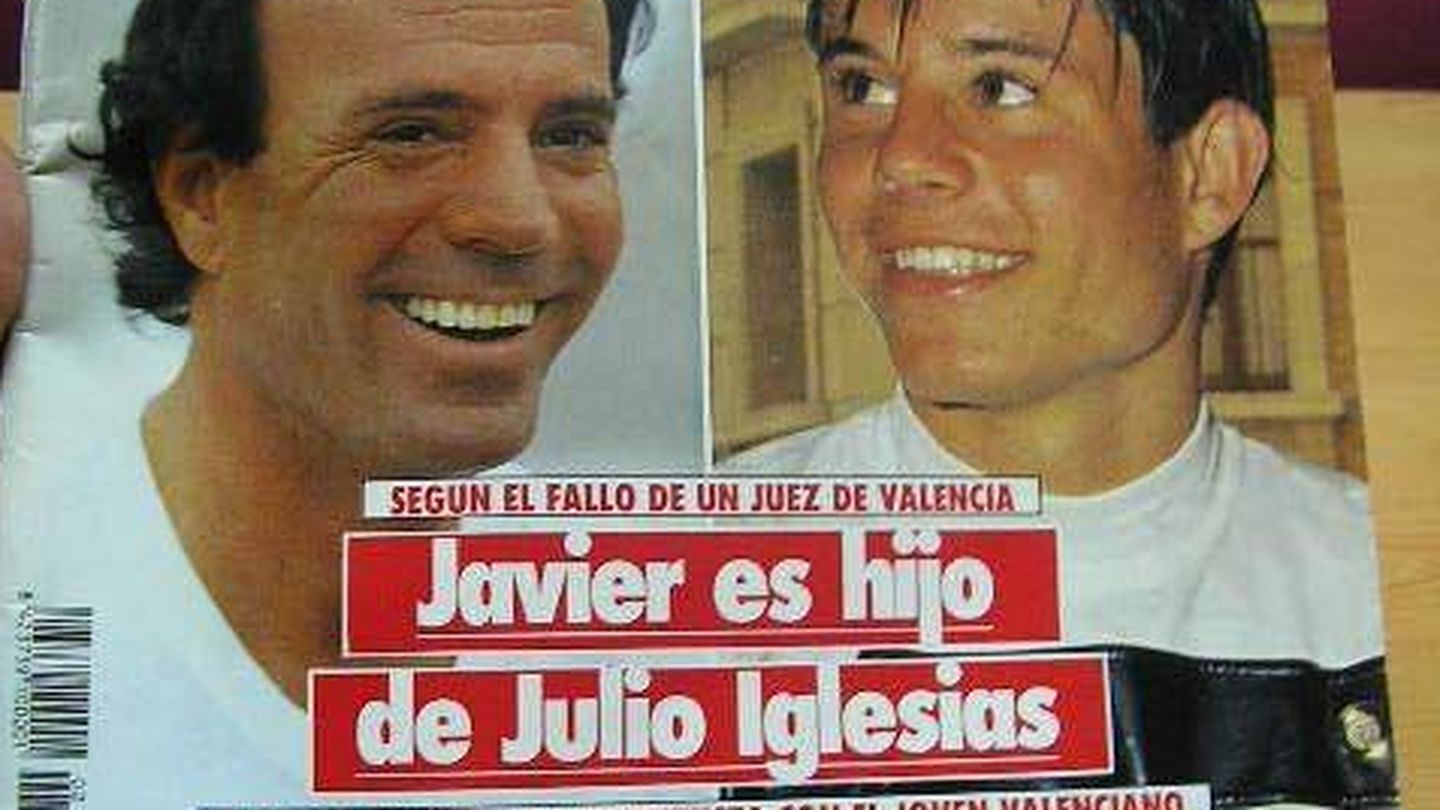 Javier Sánchez y Julio Iglesias en la portada de 'Semana'. 