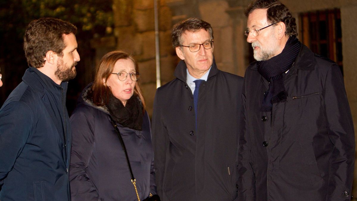 Feijóo cierra su 'semana grande' como el puente del PP entre Rajoy y Casado