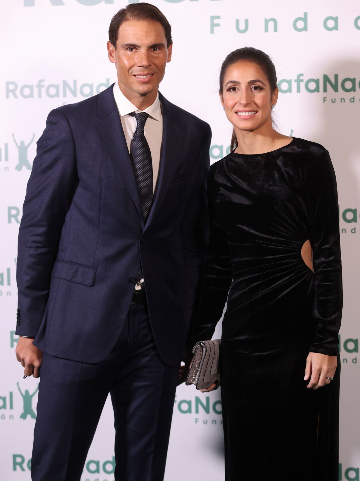 Rafael Nadal y Xisca Perelló, en el décimo aniversario de la Fundación Rafa Nadal. (Kiko Huesca/EFE)