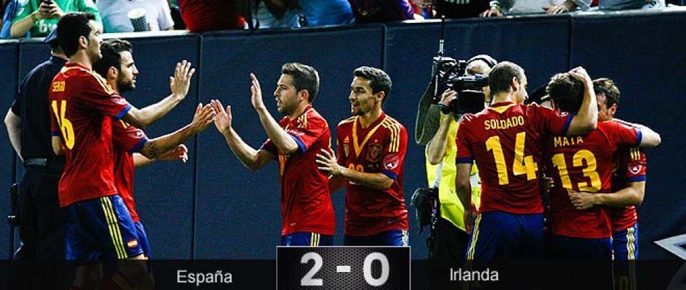 Foto: España demuestra en Nueva York que no se le ha olvidado jugar bien al fútbol