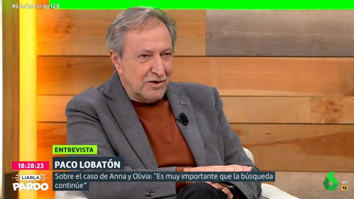 Paco Lobatón habla en el programa de Cristina Pardo sobre el caso de Anna y Olivia