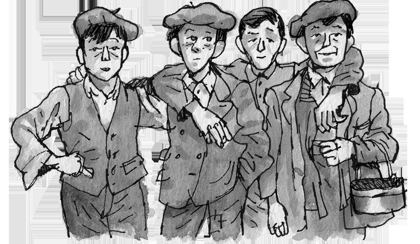 Ilustración de Alfonso Zapico para 'Los niños de humo'. (Pez de Plata)