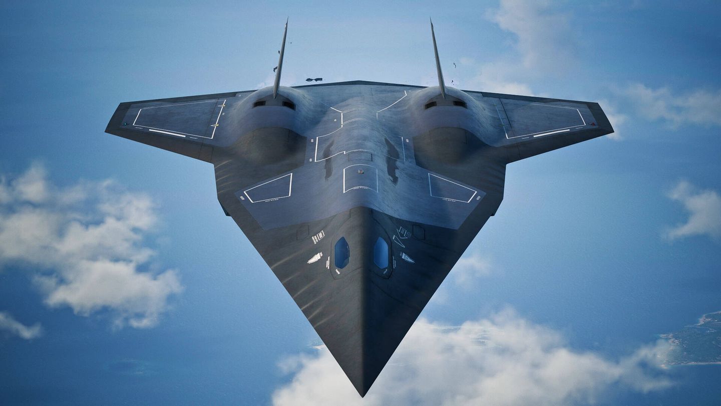 El Darkstar creado por Lockheed Martin está inspirado en el SR-72.