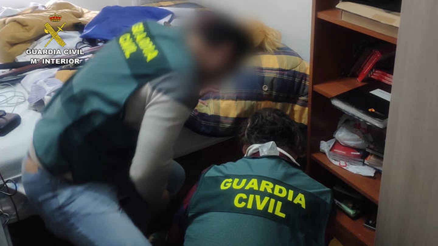 Los acusados han sido detenidos en la capital de Madrid y en Alcorcón. (Guardia Civil)