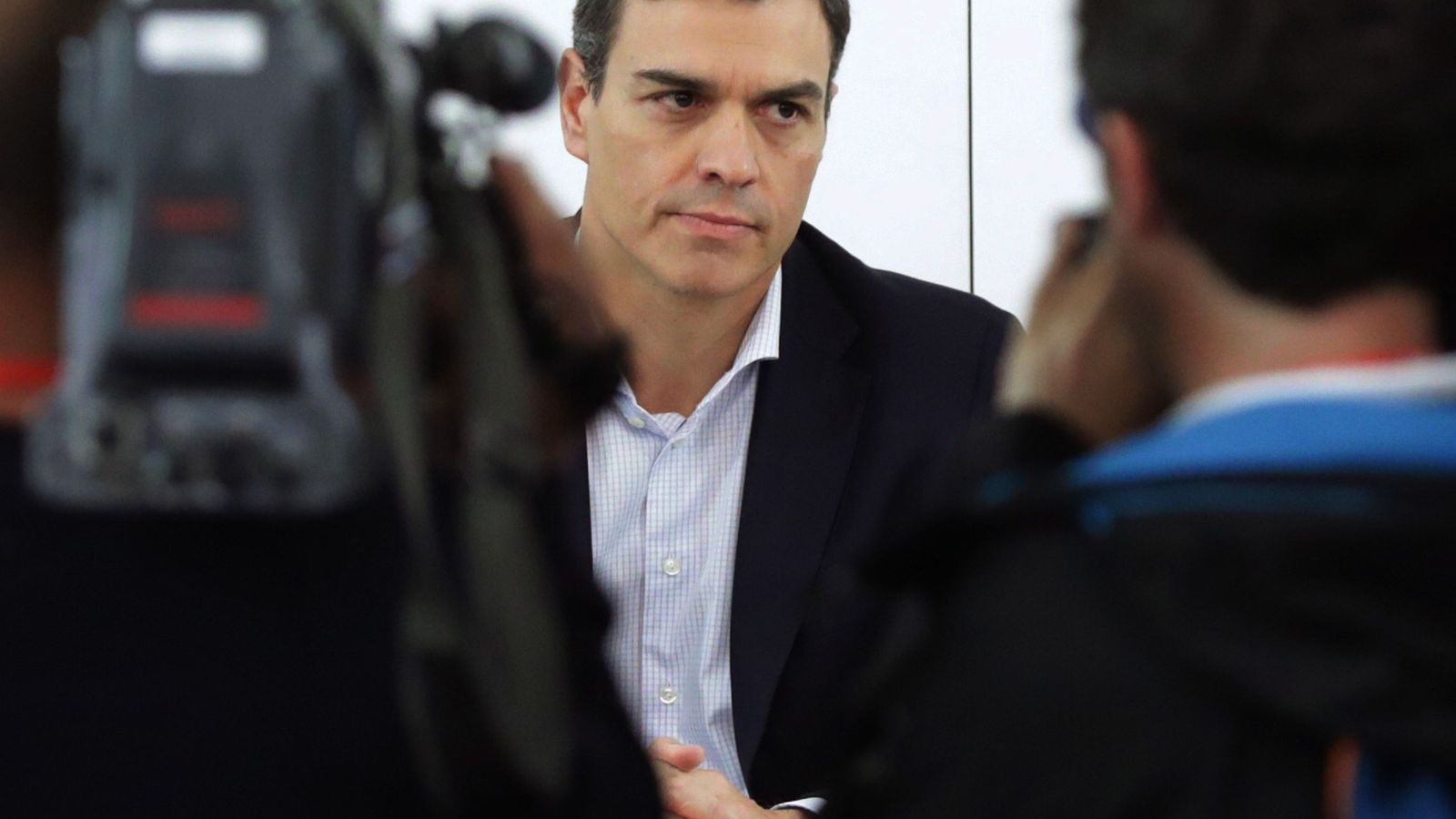 Foto: Pedro Sánchez, el pasado 25 de mayo en la reunión de la ejecutiva del PSOE en Ferraz. (EFE)