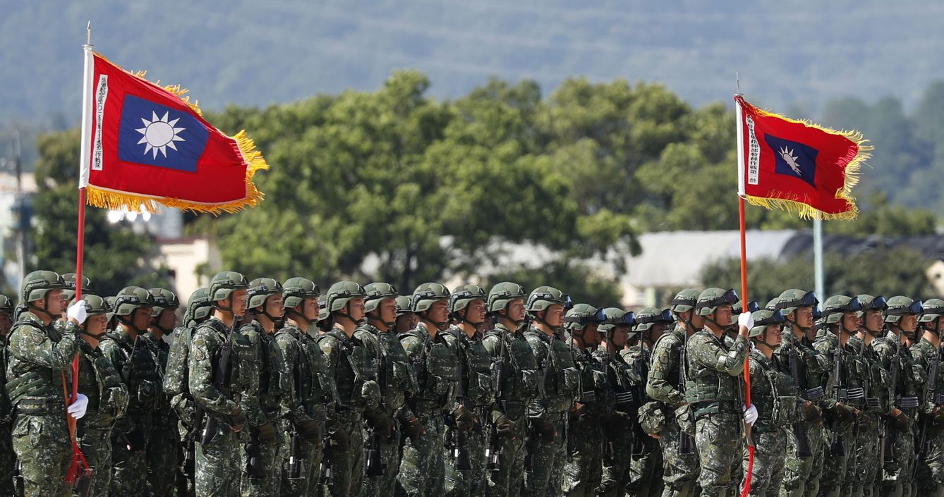 Militares de Taiwán, isla amenazada por China. (Reuters)