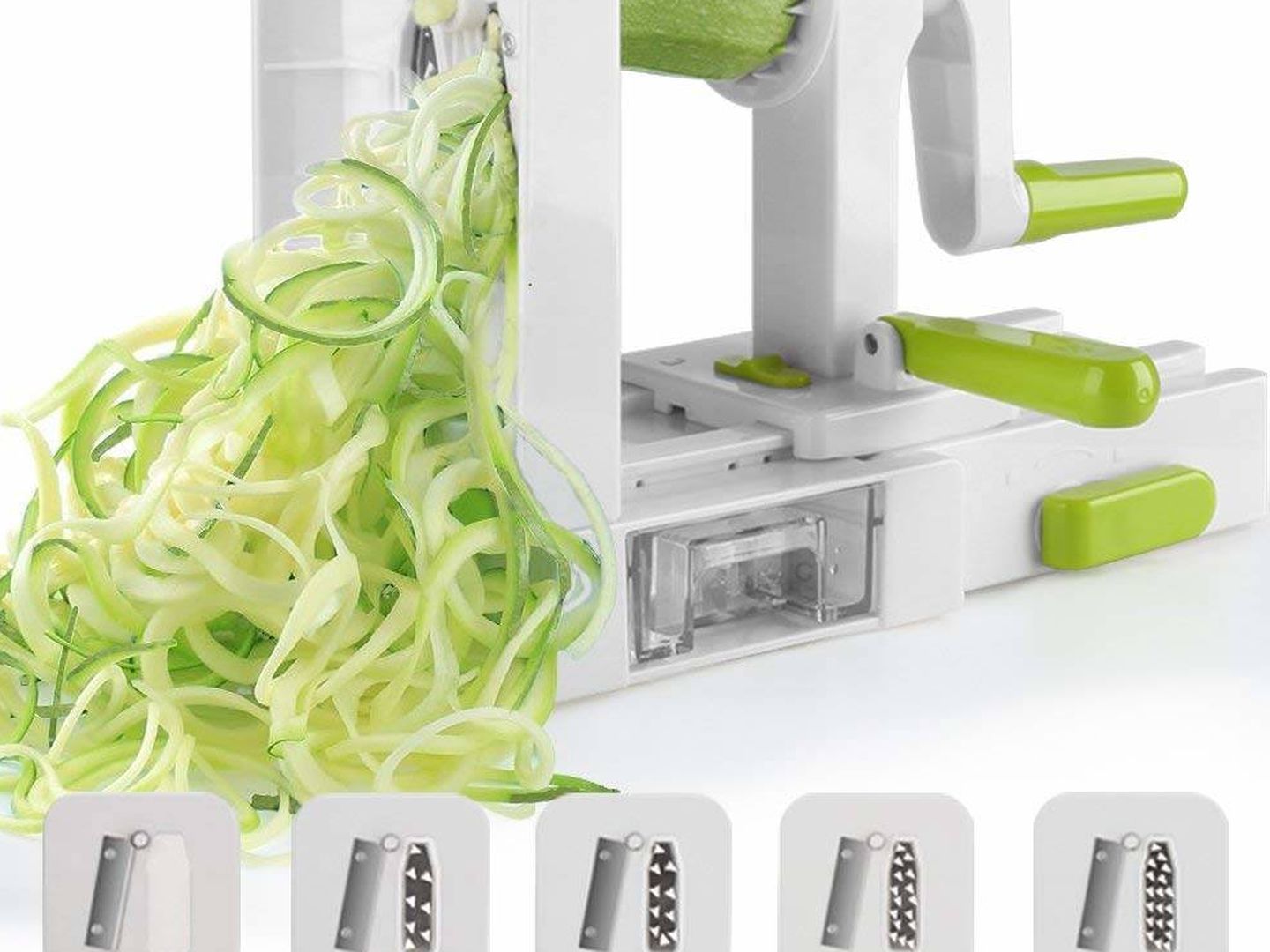 El mejor espiralizador de Sedhoom es ideal para crear espaguetis de verduras
