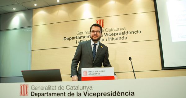 Foto: El vicepresidente y 'conseller' de Economía de la Generalitat, Pere Aragonès. (EFE)