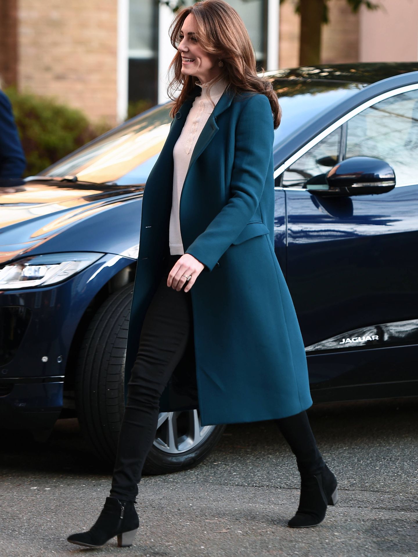 El look de Kate Middleton. (Getty)