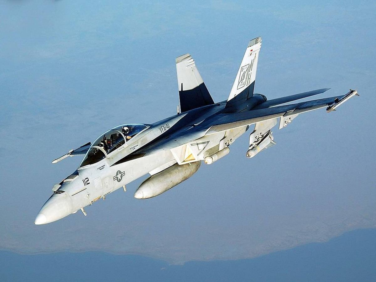 Foto: F-18 Hornet estadounidense. (Foto: US Navy)