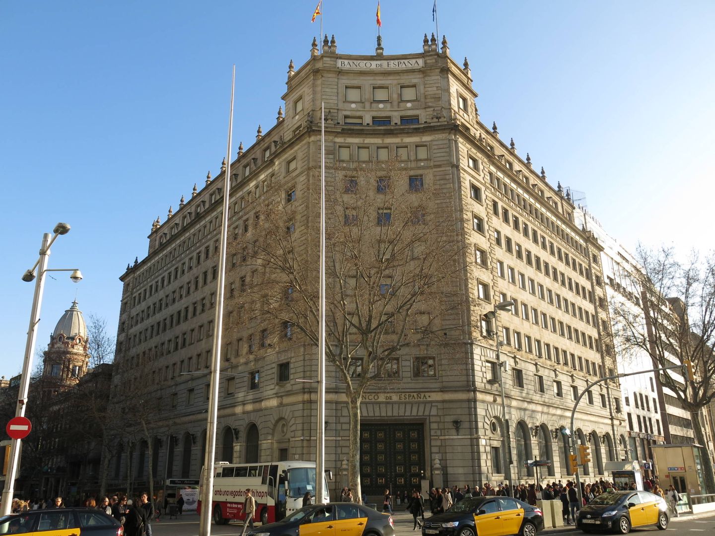 Sede del Banco de España en Barcelona. (EFE)