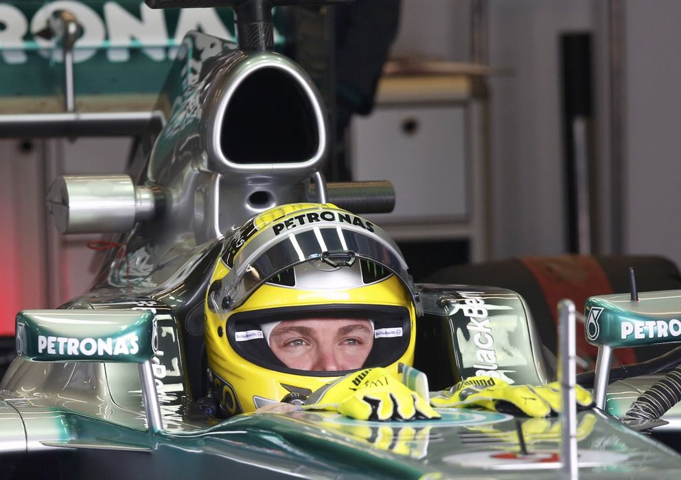 Foto: Nico Rosberg encabezó los primeros libres del GP de Brasil.